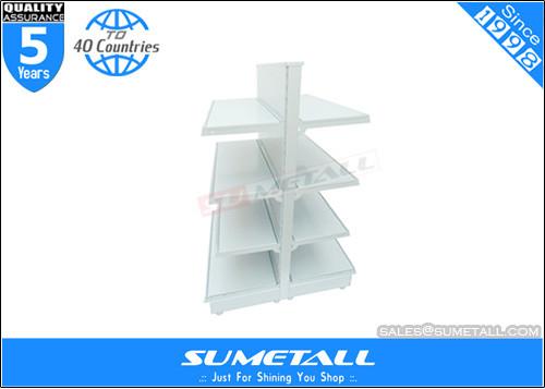 Quality Popular Removable Gondola Store Shelving L1330mm Double Side Customized Color wholesale