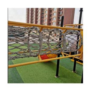Colorful Climbing Rope Netting Soft Play Playground Rainbow Net for Play Ground