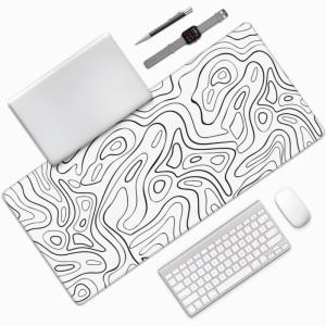 Cheap CMYK Sublimation Printing 400x900x3mm XXL Fabric Waterproof Anti-Slip Rubber Desk Mat Pad for Gaming Mouse for sale