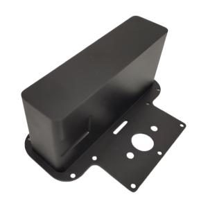 Rapid Prototyping ABS Precision Machined Parts Black For Automotive Applications