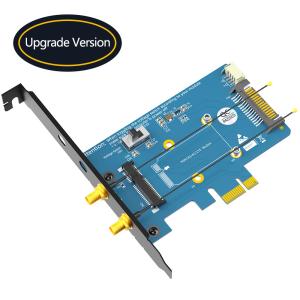 Cheap USB Mini PCI-E PCI Express To PCI-E 1X Adapter For WindowsXP for sale