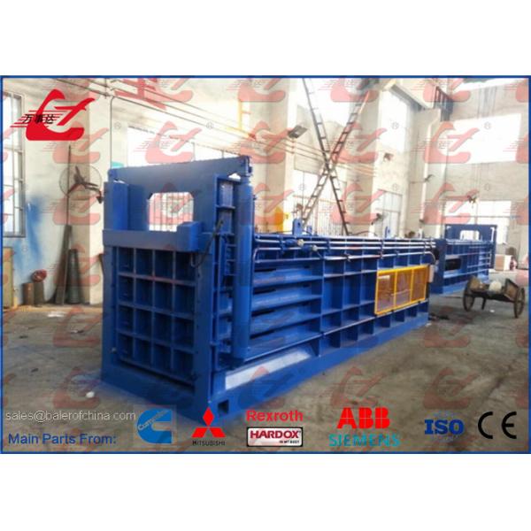 Waste Plastic Bottle Baling Press Machine Compactor For Paper Factory And