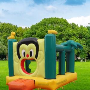 Cheap Logo Custom Logo Printed Commercial Pvc Inflatable Bouncy Castle for Children and Toddlers for sale