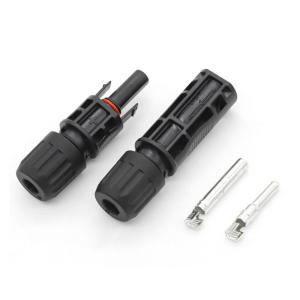 Cheap 1500V DC 600V Solar Panel Connectors with UL94V-O Flame Class and -40°C To +105°C Operating Range for sale