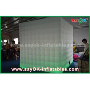 Portable Photo Booth White Oxford Cloth Inflatable Photo Booth Props Kiosk With
