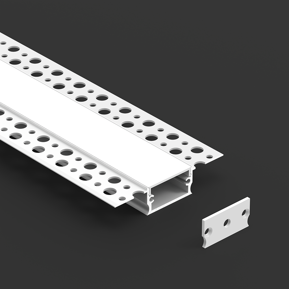 6063 Aluminum LED Profile W64.0 × H14.0mm with PCB Width up to 11.0mm for