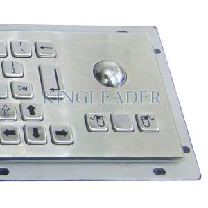 Rugged Waterproof Industrial Computer Keyboard In Metal With Integrated