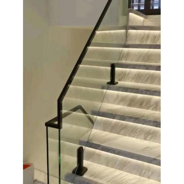 Space Saving Custom Glass Railing Enhancing Modern Spaces Easy Install /