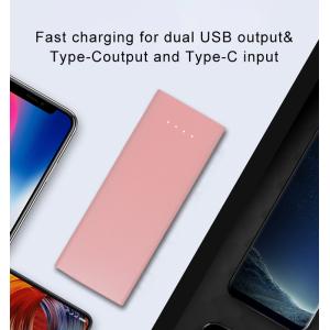 8000mAH New Design Fast Charge Power Bank with Dual USB Port and Type-C Output