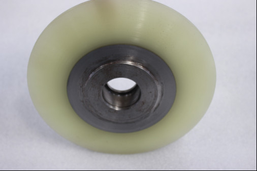 Quality Single Polyurethane Wheels Abrasion Resistant PU Rollers Wheelsnon-woven Flap Brush wholesale