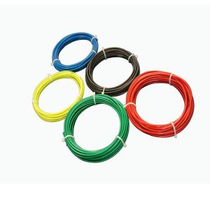 China Resistance Plastic Covered Steel Cable PVC Coated Galvanized Steel Wire Rope on sale