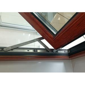 Modern Design Aluminum Swing Window with Tempered Insulated Glass and Multi