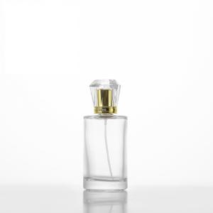 Frost Matte 100ml Round Perfume Perfume Spray Bottle With Acrylic Cap