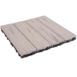 Cheap 300mm*300mm Plastic Based PVC Square Pool Deck Tiles Above 18mm Thickness for sale