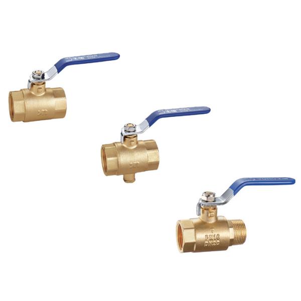 Quality 3310 3311 3312 Standard Flow Port Brass Ball Valve DN15 DN20 DN25 DN32 DN40 DN50 with Two Ends threaded Models FxF / MxF wholesale