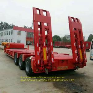 Low Bed Heavy Duty Semi Trailers trailer 3Axle 60T Transporter