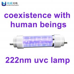 Cheap OEM Germicidal 222nm Uvc Light Tube 50w Indoor Sterlization for sale