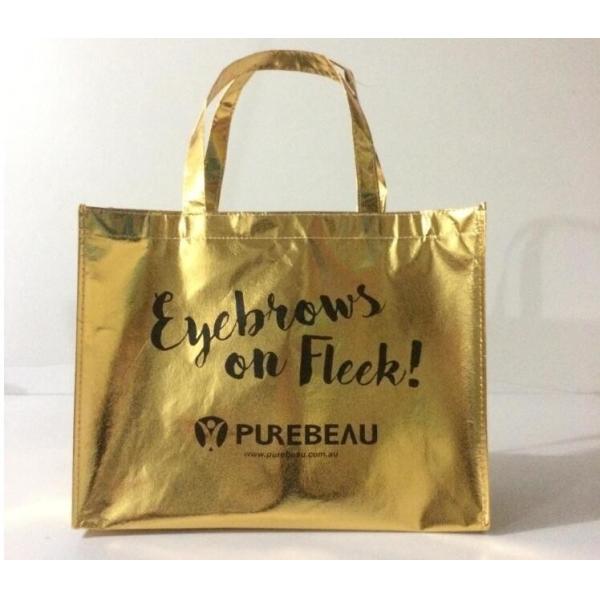 Customized shopping bag, Laminated Non woven bag, Hot sale fashional ecological
