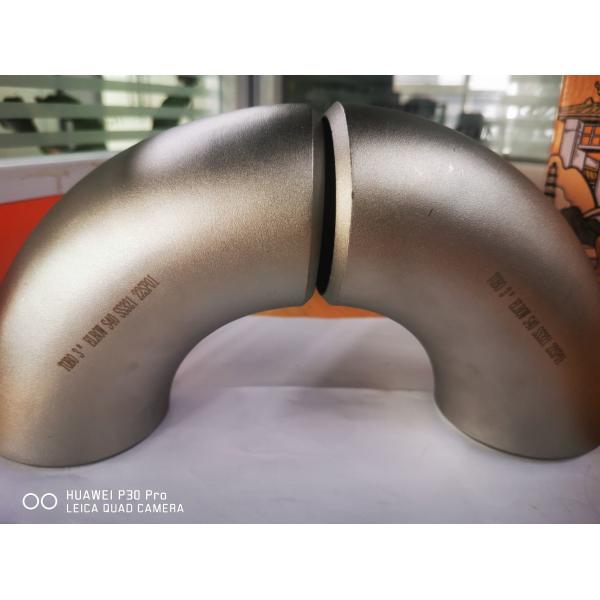 Quality Nickel Alloy Pipe Butt Welding 90° Elbow Carpenter 20Cb-3 ASME B16.9 wholesale