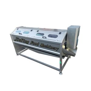 Big Model Vegetable And Fruit Peeling Machine Spiral Brush Roller Type