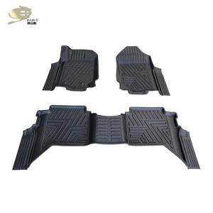 Custom Car Trunk Mat For Ford Ranger T6 2012-2014 Waterproof