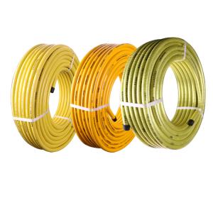 Cheap SS304 PVC Water Heater Gas Hose 1/2&quot; DN13 Good Shock Resistance for sale