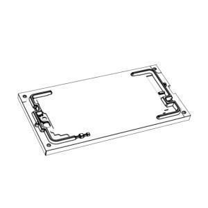 OEM / ODM ： Hot Runner Injection Molding & Mobile Phone TP Trim (1*1) No.23854