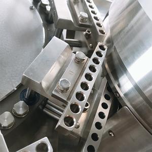 Reliable Mini Type Pill Filler Machine , Capsule Filling Device Touch Screen