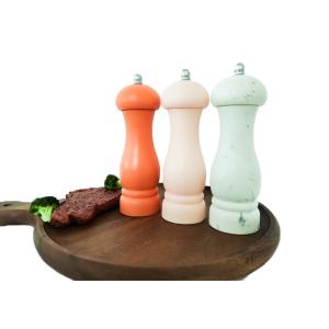 Plastic PP Pepper Or Salt Spice Grinder Ceramic Core Colorful Grinder
