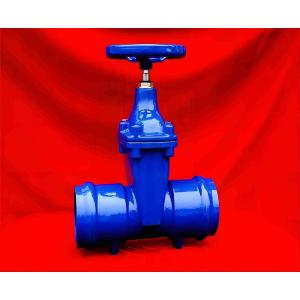 Cheap Rubber Sealed Ductile Iron Gate Valve Accept Customization Abrasion Proof for sale