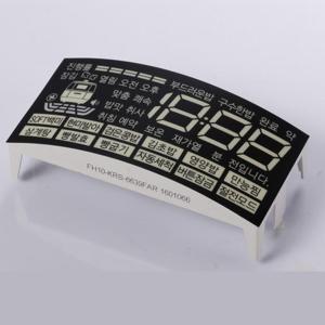 Cheap Curve Shape Custom LED Displays 16mm Resolution For Refrigrator Controller for sale