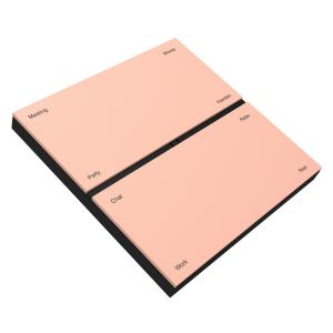 Cheap Reset Touch Button Smart Control Panel 8 Keys Standard 86 Box For Smart Home Solution for sale