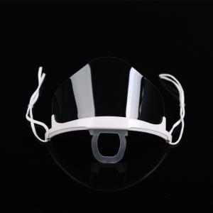 Reusable Sanitary Transparent Plastic Mouth Cover