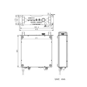 Max MFSC-1500X MFSC-1500C 1500W Single Module Fiber Laser Source New Condition