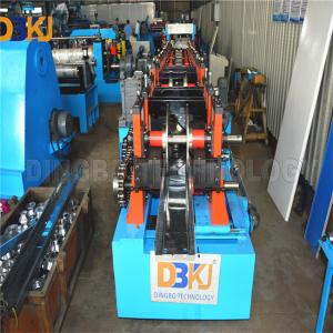 100-300mm C And Z Purlin Roll Forming Machine 14 Stations 15KW