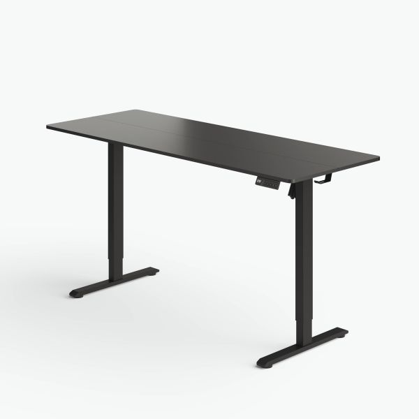 1.6/1.4/1.2/1m Electric Standing Desk With Hooks Smart Vertical Space Utilizatio