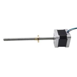 NEMA17 Linear Lead Screw Hybrid Stepper Motor 42mm With POM Brass Nut
