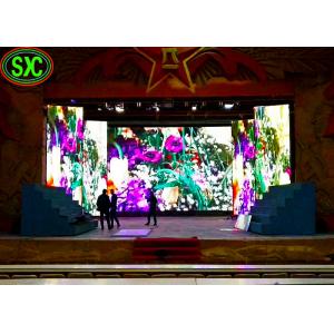 High Definition P3 Full Color Stage Led Screens Led Video Wall For Indoor