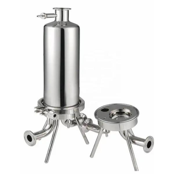 SUS316L Stainless Steel Microporous Membrane Filter Housing for Liquid