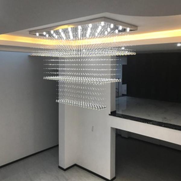 Modern Design Large Crystal Chandelier Hotel Lighting AC110V 220V Hotel Contemporary chandelier(WH-NC-106)