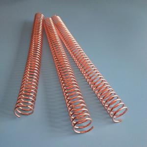 Cheap Electroplated Metal Binding Spiral Coils Length 297mm for sale