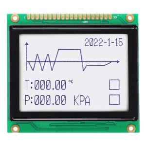 China 6 O'clock View 128X64 Dots Graphic LCD Module with 8-Bit MPU Interface on sale China 6 O'clock View 128X64 Dots Graphic LCD Module with 8-Bit MPU Interface on sale