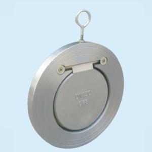 H74w Dn100 Cf8 Non Return Single Plate Flap Stainless Steel dual Check Valve