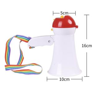 Voice Amplification Mini Megaphone Speaker Music Play Music Megaphone