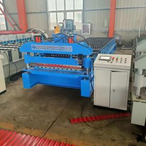 China 7/8'' Roofing Sheet Manufacturing Making Corrugated Panel Roof Roll Forming Machine on sale