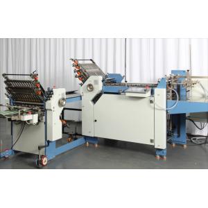 3.8KW Leaflet Cross Fold Paper Folding Machine For Printing Industry Folding And