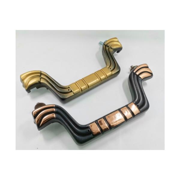Steel Wire Reinforced Plastic Coffin Handles In Copper And Gold Color P9020*