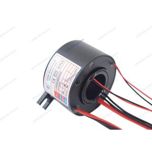 Standard IP51 Through Hole Slip Ring Rotary Electric Signal Joint