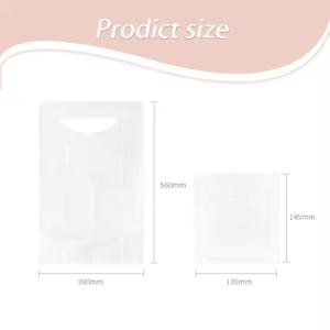 Disposable Adult Dining Bibs Customized With Non Woven Fabric Layers