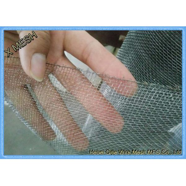 Quality Plain Weave 316 Stainless Steel Wire Mesh / Grid Mesh Square Hole Fit Sieving wholesale